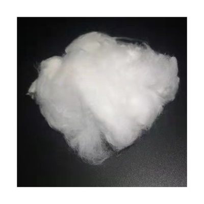 Non Siliconized Low Melt Fibre Raw White Black For Hard Cotton