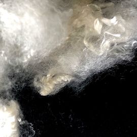 Chemical Resistant Acrylic Fiber , Soft Acrylic Synthetic Fibre 1.5D×38mm