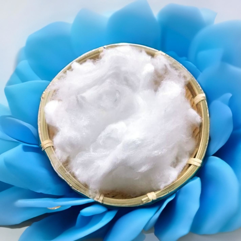 51MM Polyester Staple Fiber For Manufacturing Infrastructure Performance